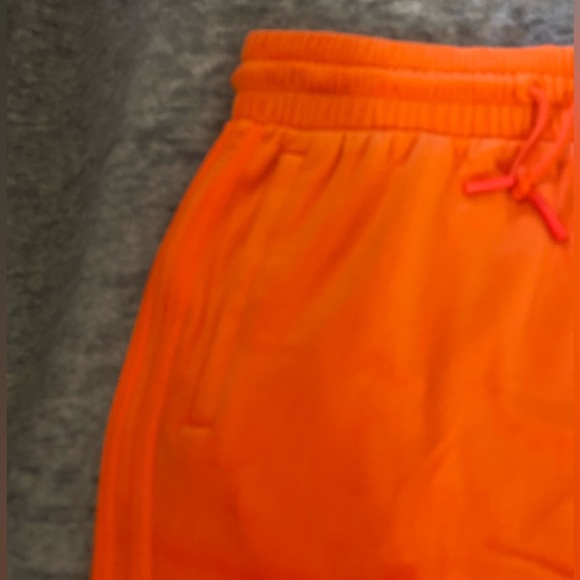 Adidas Neon Orange Terry Cloth Skirt - Picture 3 of 7